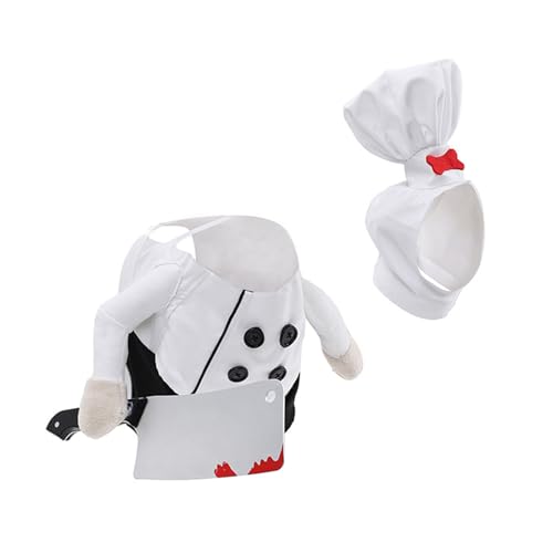 Verstellbares Haustierkostüm, Kochthema, Outfit mit Ausstecher für Halloween, Partys, Verkleidungen, Urlaub, Feiern, Katzen, Kleidung, Party, Haustierverkleiden Verstellbares Haustierkostüm, Kochthema, Outfit mit Ausstecher für Halloween, Partys, Verkleidungen, Urlaub, Feiern, Katzen, Kleidung, Party, Haustierverkleiden von Uitndvyte