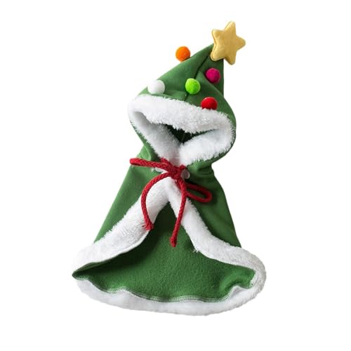 Weihnachtliches Haustierkostüm, durchlässiger Umhang, Plüsch, Neujahrskleidung, Hund für festliche Hunde und Kätzchen, bequem zu tragen Weihnachtliches Haustierkostüm, durchlässiger Umhang, Plüsch, Neujahrskleidung, Hund für festliche Hunde und Kätzchen, bequem zu tragen von Uitndvyte