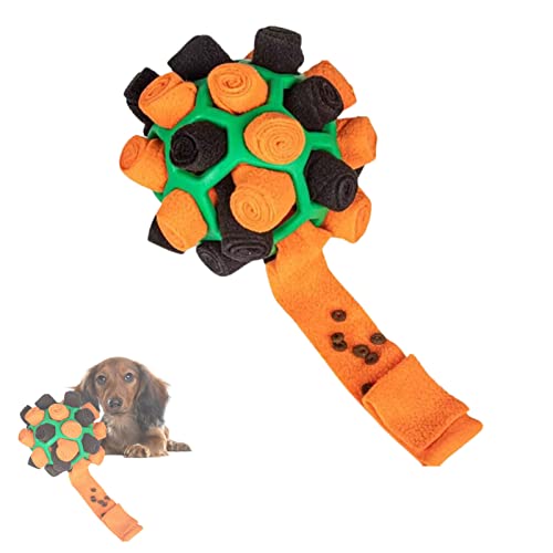 Sniffle dog ball,Portable Pet Snuffle Ball Puzzle Toy,Hund Snuffle Ball Anreicherung Spielzeug, interaktive Hundespielzeuge, Hund Gehirn Stimulierende Spielzeug für kleine Haustier Welpen Intellec von Ukisisi