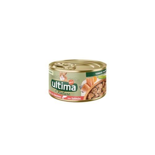 Ultima Nature Nassfutter für Katzen mit Lachs, 85 g von Ultima Nature