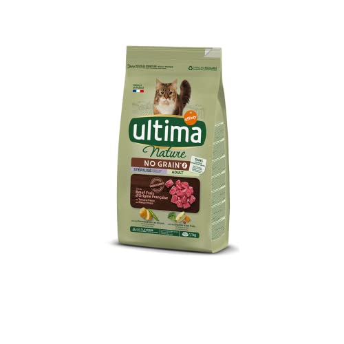 Ultima Nature No Grain Katzenfutter sterilisiert mit Ochse - 1,1 kg, 1 x 1100 g von Ultima Nature