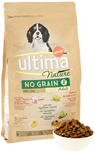 Ultima Nature No Grain Mini Hundefutter Trocken mit Truthahn - 1,1 kg, 1 x 1100 g von Ultima Nature