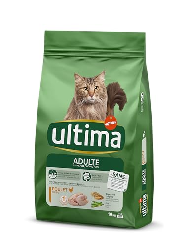 Ultima Adult Huhn, Trockenfutter für Katzen, 10 kg von Ultima