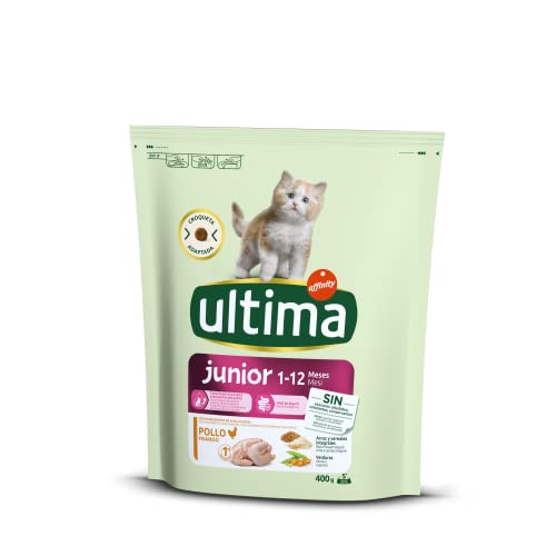 Ultima Cat Junior Katzenfutter mit Huhn, 400 g von Ultima