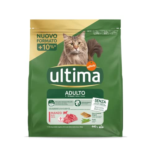 Ultima Futter für ausgewachsene Katzen mit Rind, 440 g von Ultima