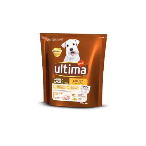 Ultima Hundefutter Mini Adult mit Huhn, 800 g von Ultima