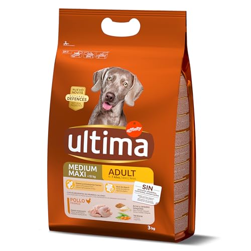 Ultima Hundetrocken Maxi Adult Medium - 3 kg. von Ultima