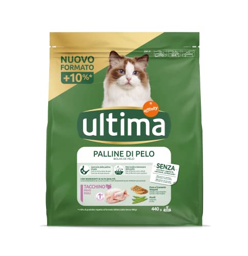 Ultima Katzenfutter zur Vermeidung von Haarbällen, 440 g von Ultima