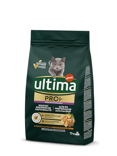 Ultima Pro+ Katzenfutter mit Huhn, 1,1 kg von Ultima