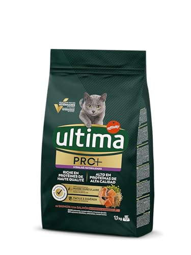 Ultima Pro+ Katzenfutter mit Lachs - 1,1 kg von Ultima