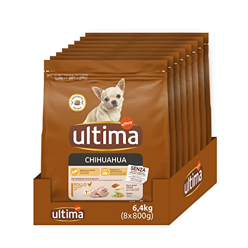 Ultima Trockenfutter für Hunde, Chihuahua, 8 x 800 g, insgesamt 6,4 kg von Ultima