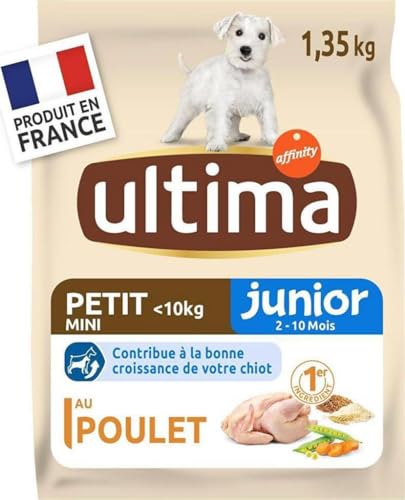 Ultima Trockenfutter für kleine Hunde, Junior, 1,35 kg von Ultima