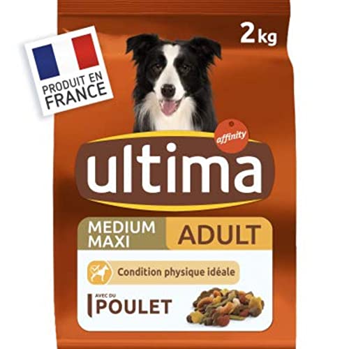 Ultima Trockenfutter mit Huhn, für mittelgroße Hunde, max. +10 kg, Beutel mit 2 kg Ultima Trockenfutter mit Huhn, für mittelgroße Hunde, max. +10 kg, Beutel mit 2 kg von Ultima