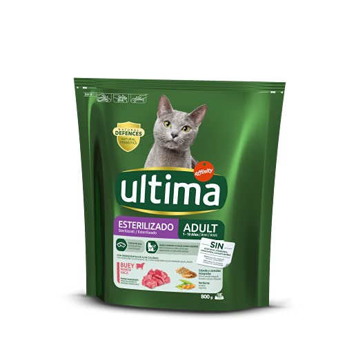 ultima Katzenfutter für sterilisierte Katzen mit Ochse, 800 g von Ultima