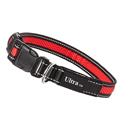 UltraByEasyPeasyStore LED-Hundehalsband, verstellbar, wiederaufladbar, blinkend, für die Nacht, Sicherheit von UltraByEasyPeasyStore