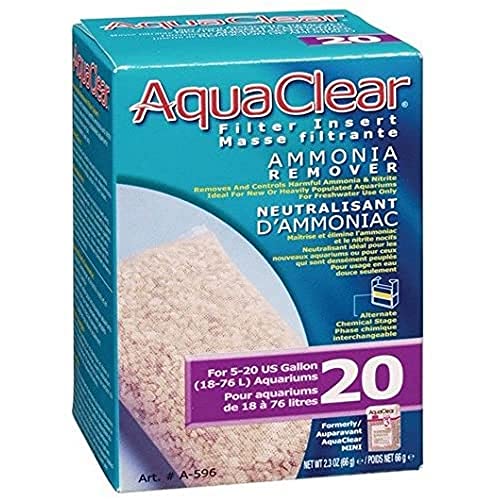 AquaClear Ammoniakentferner Filterpatrone für AquaClear Power Filter 20 von Aquaclear