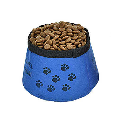 Générique Futternapf für Haustiere, faltbar, wasserdicht, für Hunde, Katzen, Reisen, warm, tragbar, für Futter von Unbekannt