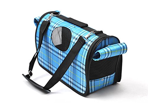 Keine Oxford Tuch pet Tasche Hund Katze Tasche faltbar Pet Travel Carrier ideal für Welpen, Katzen, Kaninchen und andere kleine Tiere (S, blau) von Unbekannt