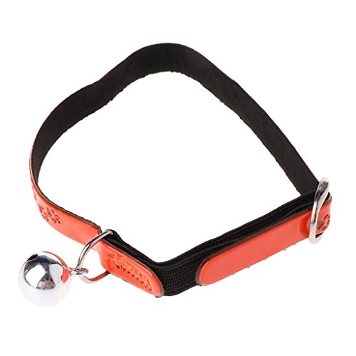 Reflektierendes Sicherheitshalsband für Haustiere, verstellbare Leine im Freien, für Hunde mit einer Katze und hochwertiger Qualität, von Bell Orange von Unbekannt