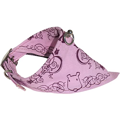 NC Halskette Bandana Stoff Strand Rosa 25 bis 33 von Doogy