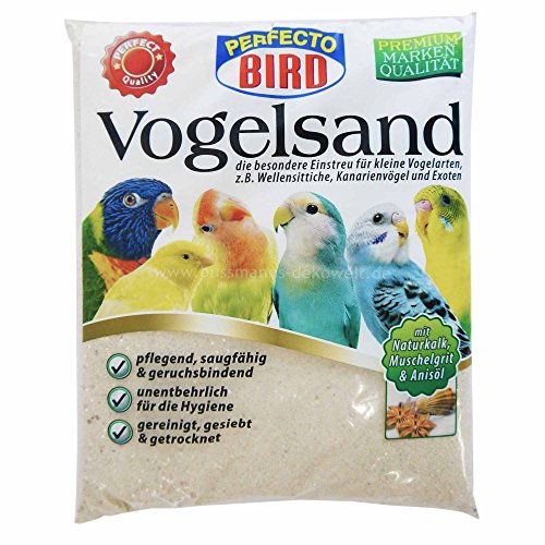 Vogelsand 2,5 kg hygienisch keimfrei naturrein von Unbekannt