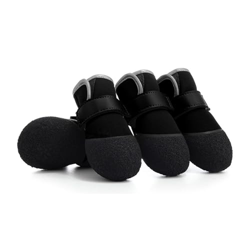 4pcs Nonslip Dog Boot Reflective Welpen Schuhe Weiche Sohlen Pfotenschutz Für Tägliche Spaziergänge Und Läufe Polyester Gummi Schuhe 4pcs Nonslip Dog Boot Reflective Welpen Schuhe Weiche Sohlen Pfotenschutz Für Tägliche Spaziergänge Und Läufe Polyester Gummi Schuhe von UncleS