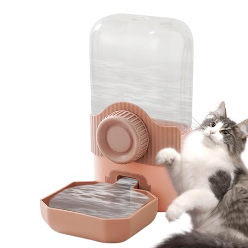 Automatischer Katzen-Futterspender Automatischer Hundefutterspender Haustier-Futterspender mit Wasser, hängende Haustier-Futterspender mit gewichteter Sensing-Technologie, 21,6 x 17,6 x 10,5 cm, für von Ungtyb