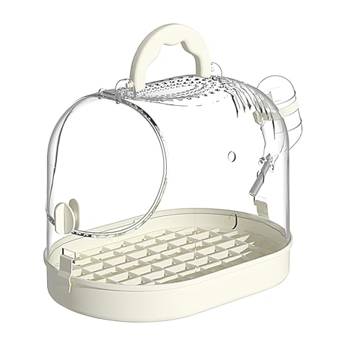 Bird Travel Carrier, Transparent Parrot Travel Carrier, Breathable Parrot Cage, Escape-Proof Buckle Parrot Carrier, Home Bird Travel Carriers, Office Bird Carriers for Home, Offices, Travel, Camping von Ungtyb