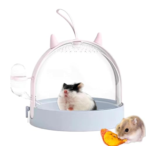 Hamster Carrier, Small Animal Carrier, Pet Travel Cage, Portable Hamster Case with Lightweight and Outdoor Friendly Design for Hamsters, Gerbils, or Other Tiny Pets, 1 Piece von Ungtyb