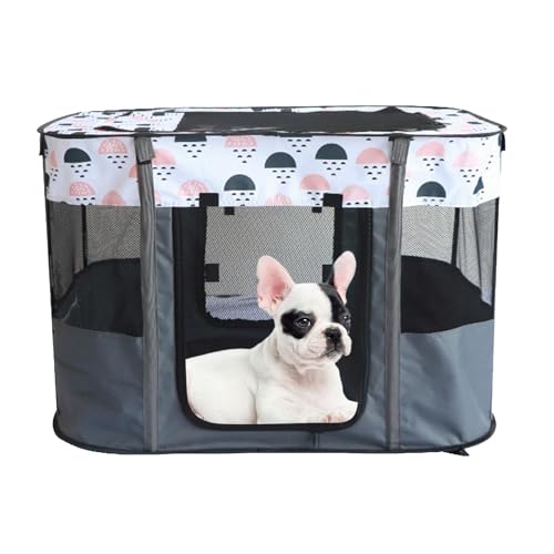 Pet Playpen Portable, Cat Playpen Foldable, Exercise Dog Playpen, Dog Crate Cage with Portable and Lightweight Design for Cats, Puppies, and Small Dogs During Travel (1 Piece) von Ungtyb