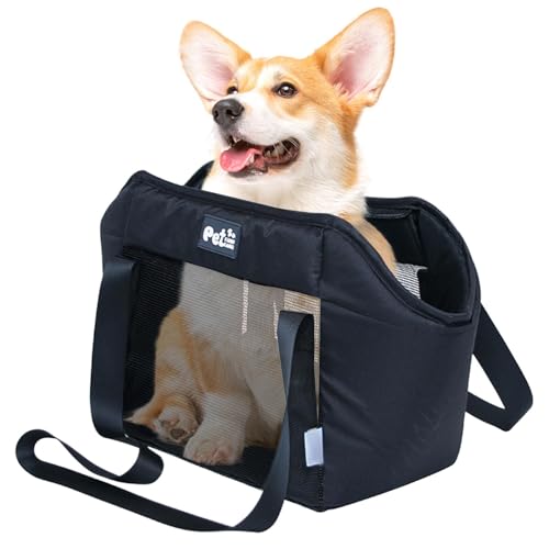 Portable Dog Tote, Travel Pet Shoulder Bag, Small Dog Carry Pouch with Breathable, Adjustable and Detachable Strap for Vet Visits, Walking, or Car Rides, 1 Piece von Ungtyb