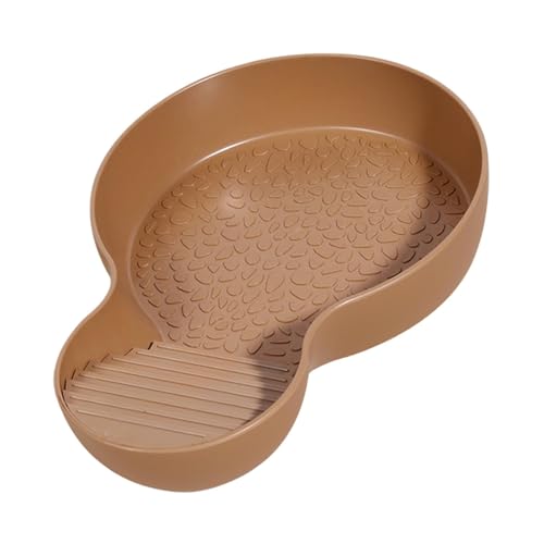 Reptile Water Dish, Turtle Pool, Anti Slip Tortoise Bowl, Lightweight Sturdy Snake, Bearded Dragon Bathing Pool for Indoor, Present, Gecko, 26.5x18x4.2cm von Ungtyb