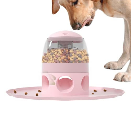 Treat Dispensing Dog Toy, Spacious Interactive Pet Feeder, Large Capacity Treat Toy with Sturdy and Detachable Design for Extended Play Time Everyday, 1 Piece von Ungtyb