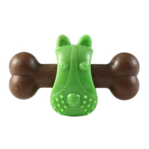 Ungtyb Bite-Resistant Dog Bone Chew Toy, Convex Points Puzzle Dog Toys, Slow Feeder Bone Shape, Designed to Withstand Intense Chewing Pet Supplies for Dogs, 5.31x3.74 Inches von Ungtyb