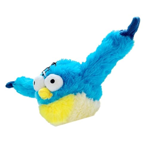 Ungtyb Blue Bird Puppy Toys, Catnip Dog Toys, USB Rechargeable Cat Toys, Interactive Pet Toys, Cat Kicking Toys, Pet Self-Entertainment Toys, for Pets ideal for interactive entertainment and self-pla von Ungtyb