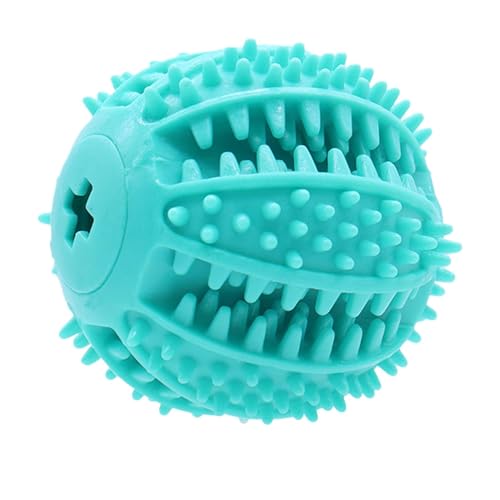 Ungtyb Dog Chew Toy, Pet Toys, Interactive Lightweight Portable Treat Dispensing Design Dog Puzzle Ball, Chewable Treat Balls for Mental Stimulation and oral Cleaning, 2.64in von Ungtyb