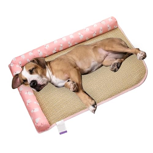 Ungtyb Kühlendes Kissen für Hunde, weiches Hundebett für Welpen, atmungsaktives Thermokissen für Katzen und Welpen für Garten und Innenbereich Ungtyb Kühlendes Kissen für Hunde, weiches Hundebett für Welpen, atmungsaktives Thermokissen für Katzen und Welpen für Garten und Innenbereich von Ungtyb