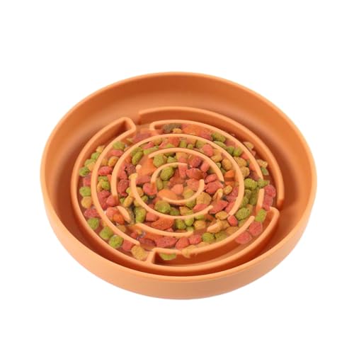 Ungtyb Slow Feeder Bowl for Dogs, Silikon Puzzle Bowl, Anti-Choking Dog Dish, Interactive Maze with Suction Cup Base, Promotes Slow Eating, Digestion Support von Ungtyb