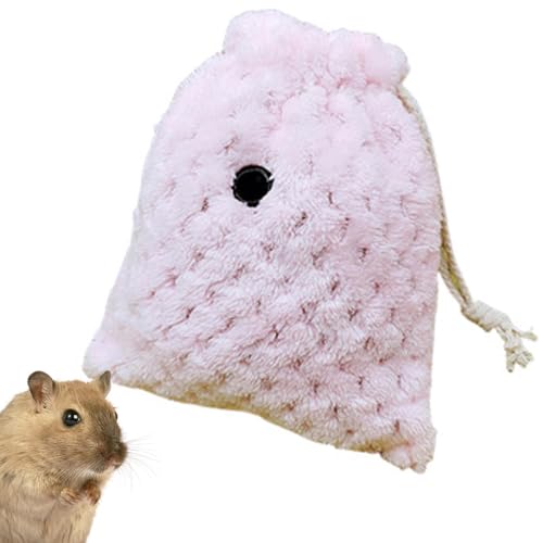 Ungtyb Sugar Glider Bonding Pouch – Meernestbett, bequeme tragbare Tragetasche mit atmungsaktiver Belüftung für Hamster, Meerschweinchen, Murmeltiere, Kleintiere von Ungtyb