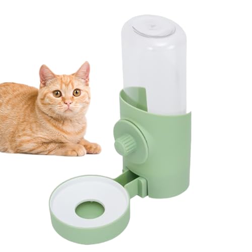 Water Bowl for Cats and Dogs, Automatic Dog Drinker, Detachable Spill-Proof Pet Water Dispenser for Rabbits, Cats, Puppies and Small Animals, 7.87x7.09x3.39 Inches von Ungtyb