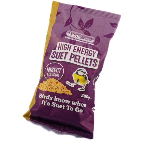 Unipet Suet To Go Bird Food Pellets 550g (Flavour: Insect) von Suet To Go