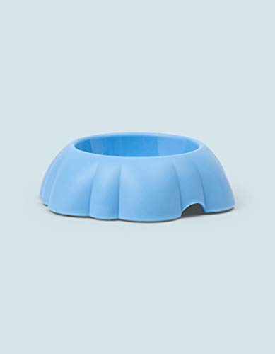 United Pets VS0102AZ Hundenapf - Daisy, 25 x 6.5 cm, hellblau von United Pets