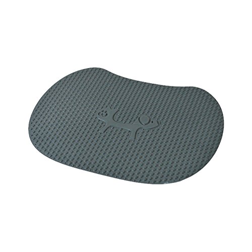 United Pets Paw Pad Design Katzenklounterlage, Grau. Katzenklounterlage für Katzen von United Pets