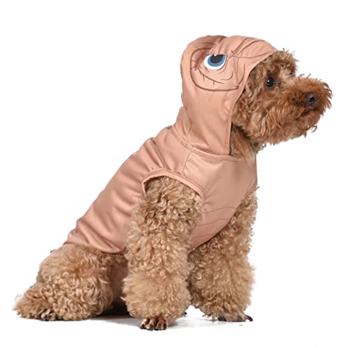 E.T. The Extra-Terrestrisches Halloween-Kostüm zum 40-jährigen Jubiläum für Hunde – Größe L – Halloween-Kostüme für Hunde, gruselige Hundekostüme | Offizielles Lizenzprodukt von Universal Studios Horror