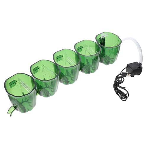 Unomor 1 Set Aquarium Filterkasten Hängender Aquarium Filter Heim Aquarium Filterreiniger Effizienter Aquarium Reinigungsfilter Aquarium Wasserfiltrationswerkzeug von Unomor