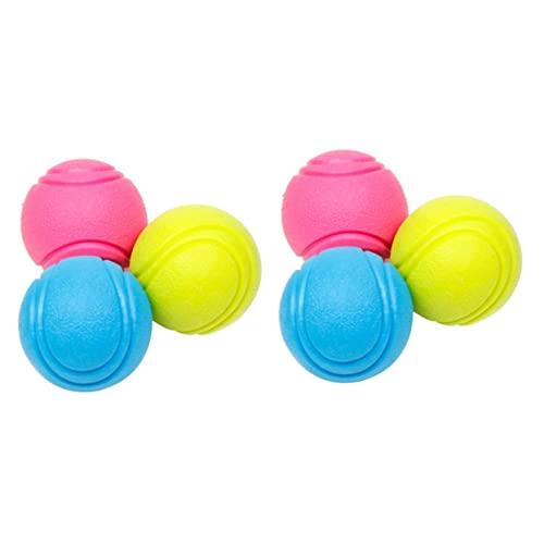 Unomor 2St Klangknoten Haustierspielzeug interaktives Spielzeug knete Spielzeug quietschspielzeug für Hunde kauspielzeug Dog Toys jugueten Haustier-Tennisball zum Kauen kaubälle für Hunde von Unomor