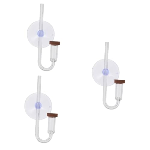 Unomor 3 Sets Aquarium Luftblasenschale Aquarium Co2 Diffusor Co2 Diffusionssystem Co2 Diffusor Mit Rohrdiffusor Für Bepflanzte Tanks Diffusor Für Aquarien Co2 Diffusor Für von Unomor