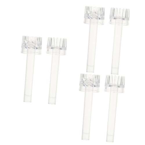 Unomor 6 Stück Aquarium Entfettungsfilm Ölfilmreiniger Ölfilm Skimmer Acryl Aquarium Ölfilter Aquarium Ölskimmer Ölfilm Entferner Aquarium Öl Reinigungswerkzeug Ölfilmfilter von Unomor