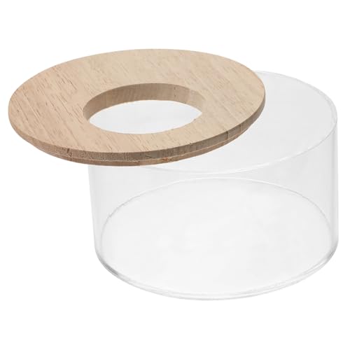 Unomor Kasten Sandkasten Für Hamster Zartes Hamsterbad Behälter Für Hamsterstaubbäder Hamster-Sand-badewanne Viecher, Dusche, Toilette Badewanne Mit Sandbehälter Tragen-badewanne Acryl von Unomor