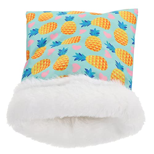 Unomor Schlafsack Für Hamster Warmer Beutel Für Kleine Haustiere Warmer Beutel Für Hamster Baumwollversteck Rattenbett Schlafbett Für Hamster Schlafbett Für Meerschweinchen von Unomor